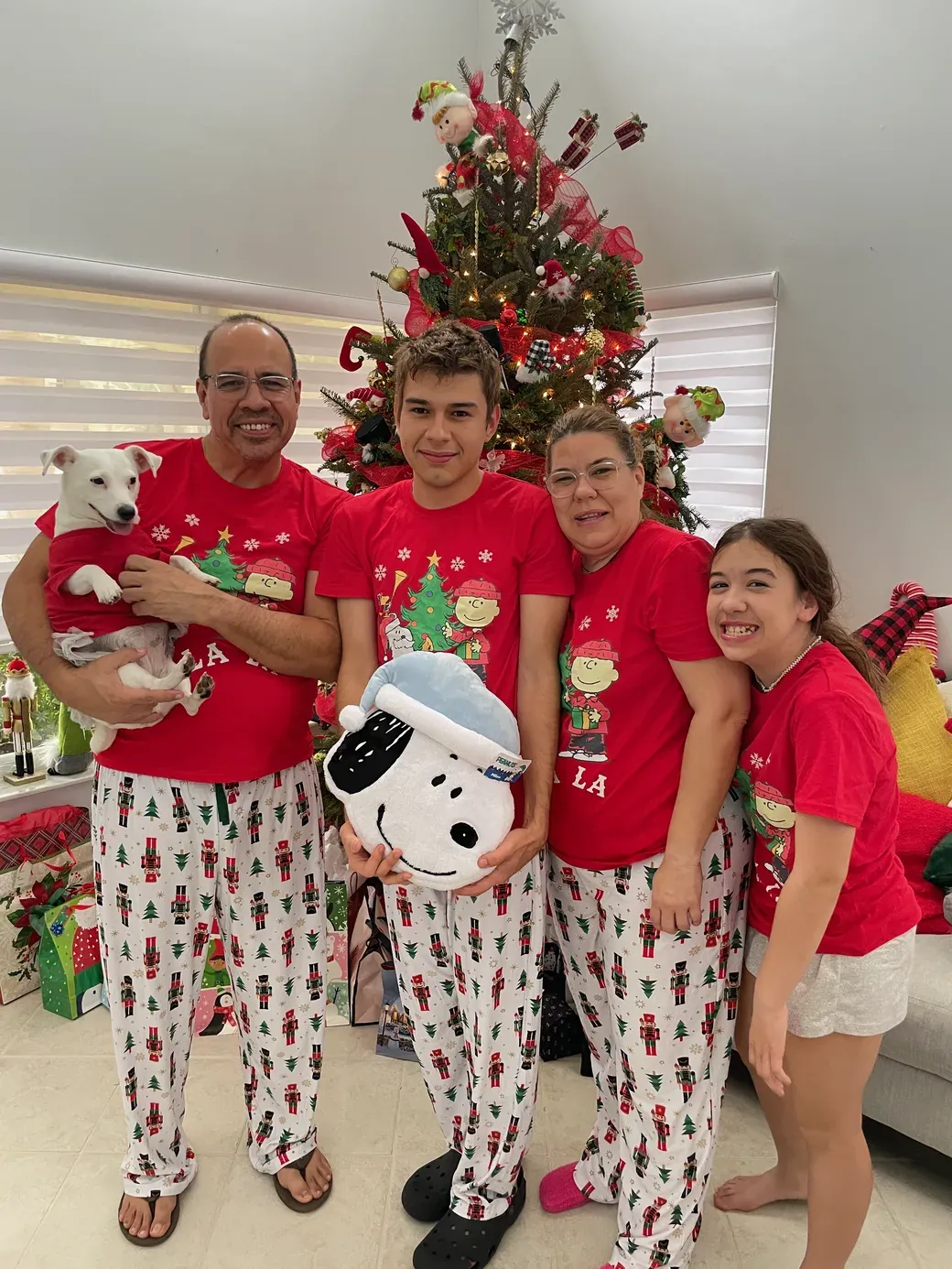 The family behind Northpath Tech, including Peppa